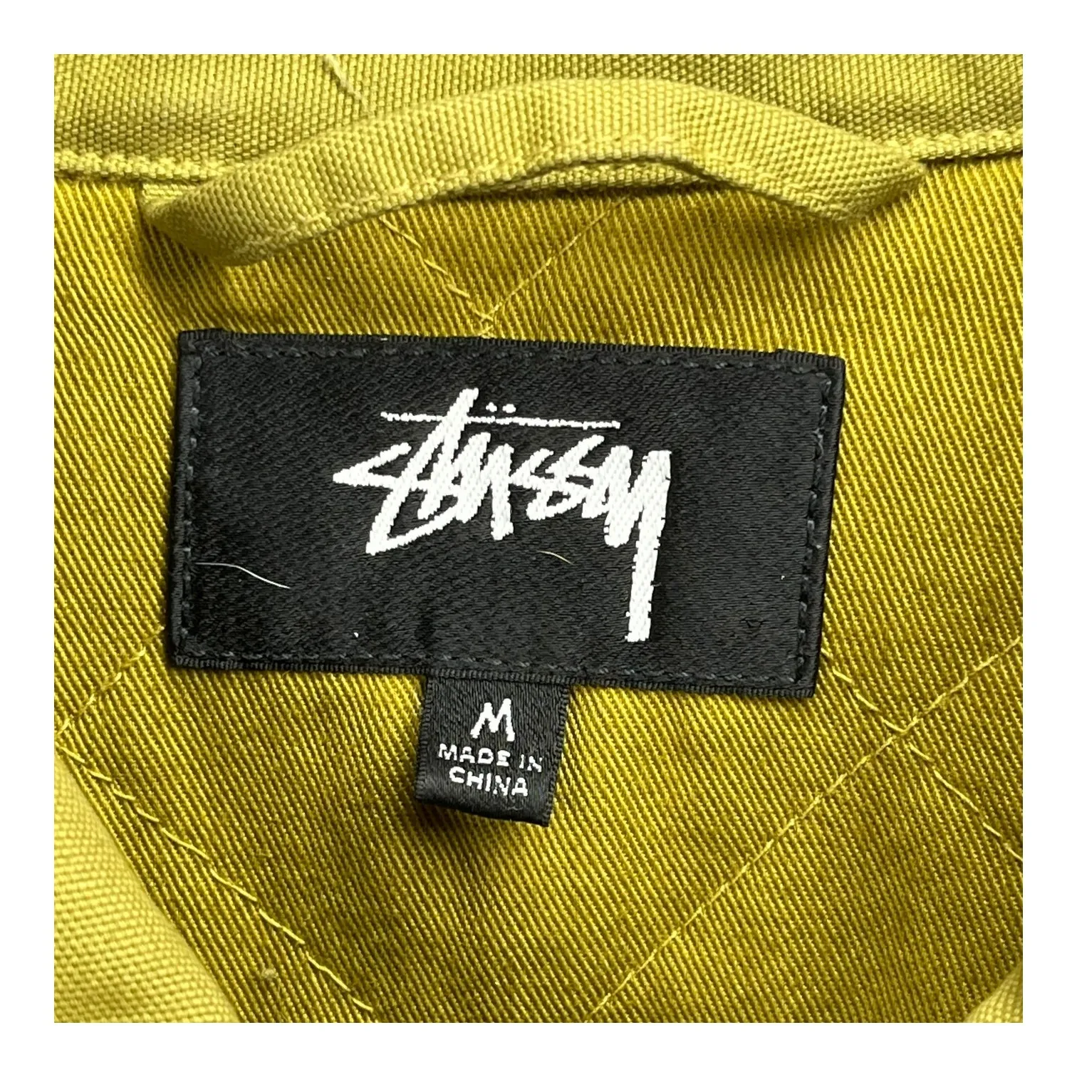 STUSSY/Flight Jkt/M/Cotton/GRN/Bomber