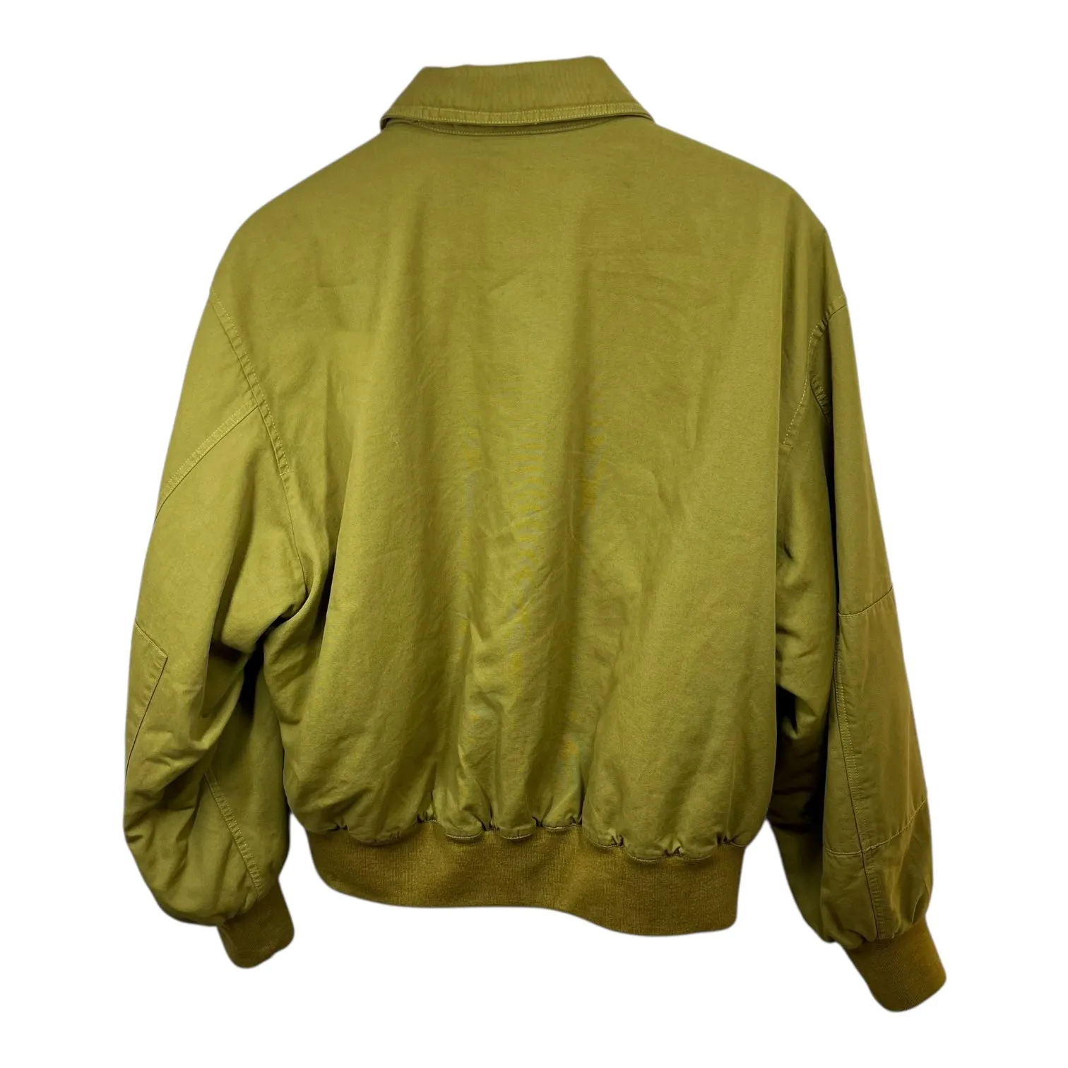 STUSSY/Flight Jkt/M/Cotton/GRN/Bomber