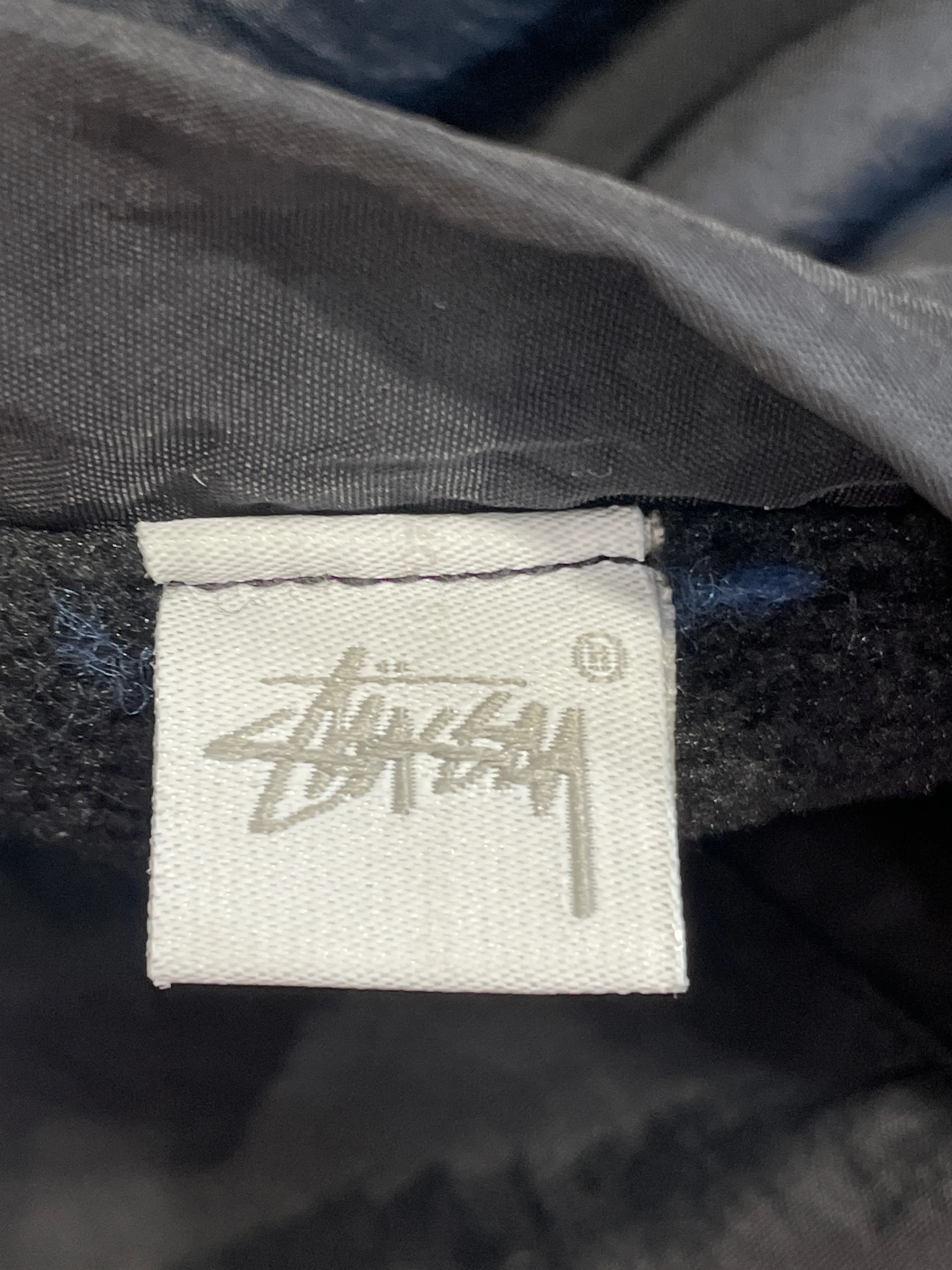 STUSSY/Puffer Jkt/XL/Polyester/BLK/