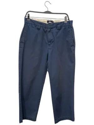STUSSY/Slacks/32/Cotton/NVY/