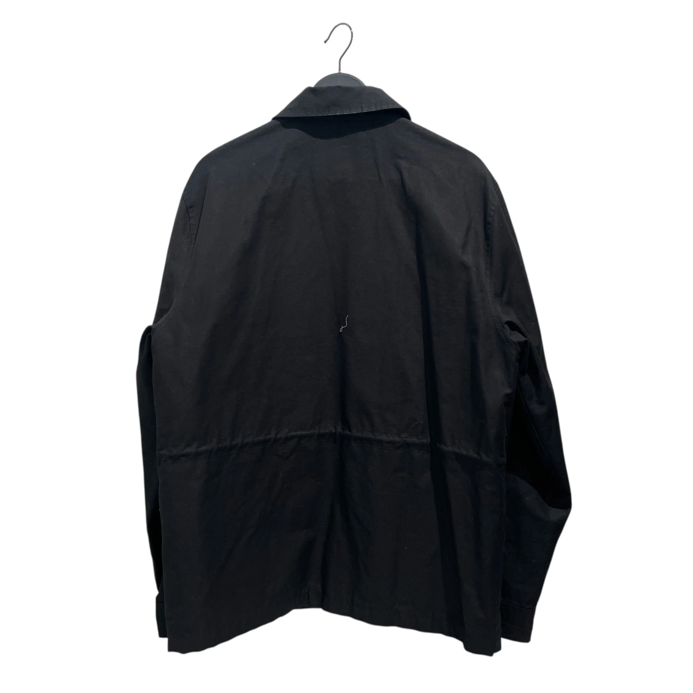 STUSSY/Trench Coat/L/Cotton/BLK/