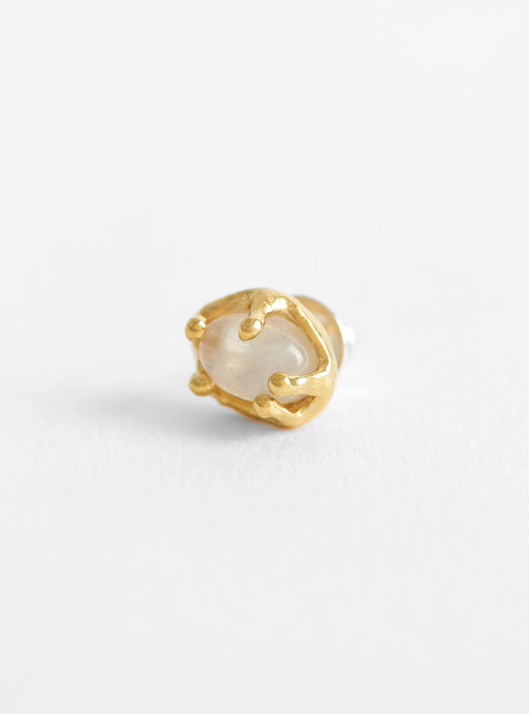 The Lucky Little Stud Moonstone