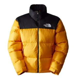 THE NORTH FACE 1996 RETRO NUPTSE JACKET DORADO/NEGRO | CHAQUETA DE PLUMAS ICNICA