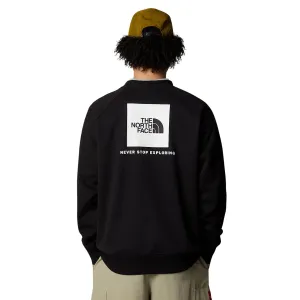 THE NORTH FACE RAGLAN REDBOX CREW TNF BLACK | SUDADERA CASUAL