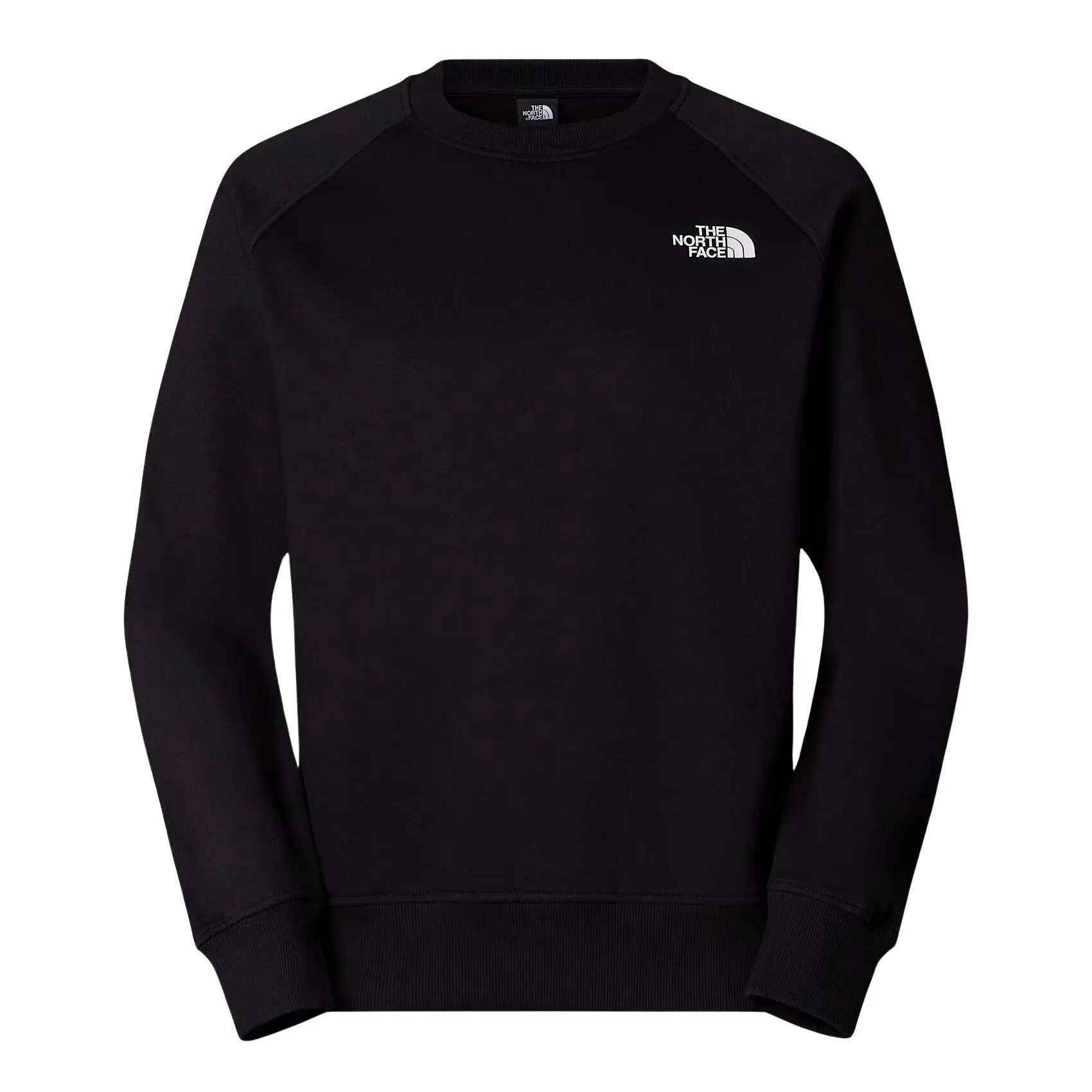 THE NORTH FACE RAGLAN REDBOX CREW TNF BLACK | SUDADERA CASUAL