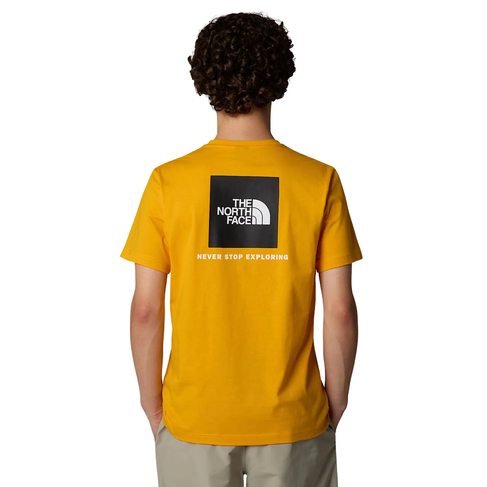 THE NORTH FACE S/S REDBOX TEE SUMMIT GOLD/TNF BLACK | CAMISETA CASUAL