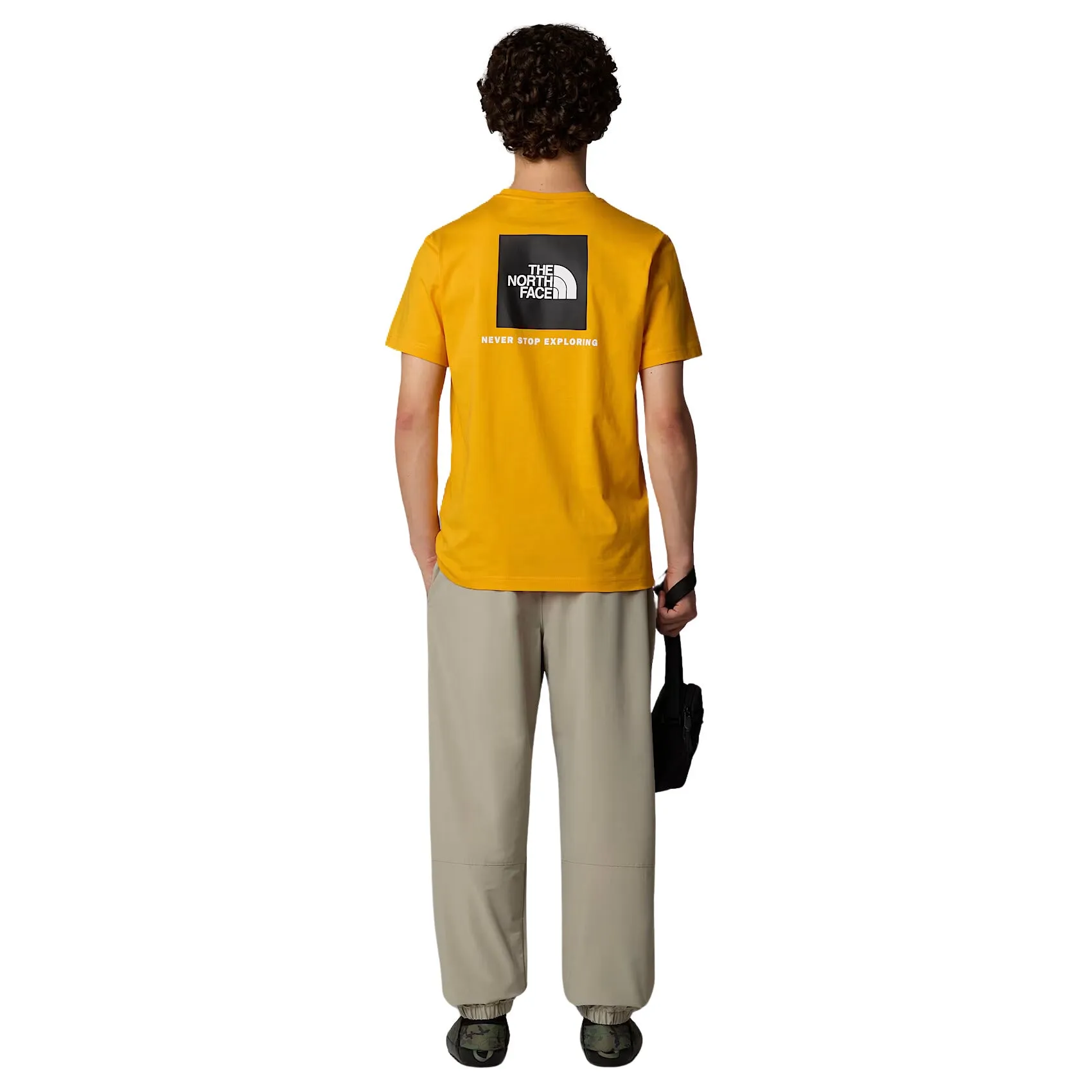 THE NORTH FACE S/S REDBOX TEE SUMMIT GOLD/TNF BLACK | CAMISETA CASUAL