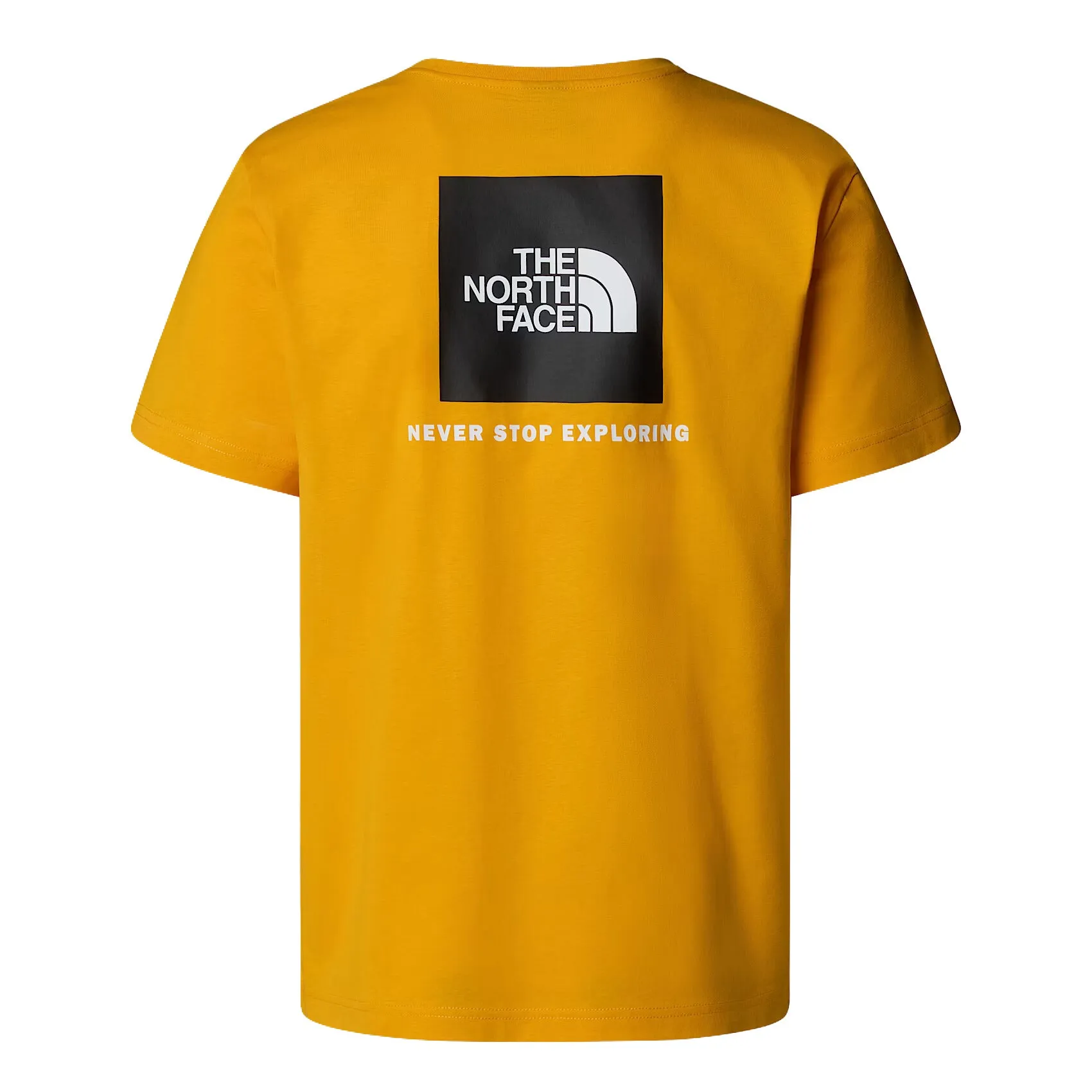 THE NORTH FACE S/S REDBOX TEE SUMMIT GOLD/TNF BLACK | CAMISETA CASUAL