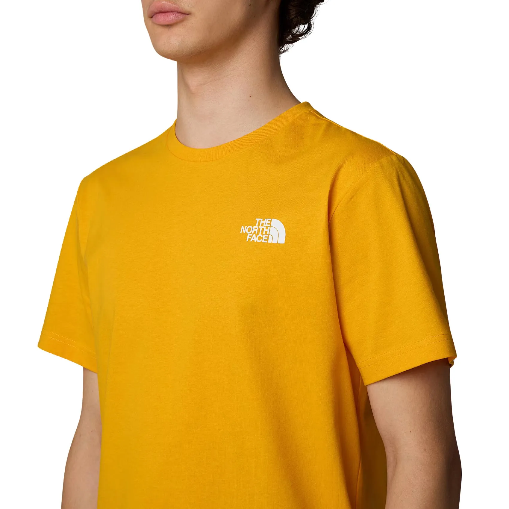 THE NORTH FACE S/S REDBOX TEE SUMMIT GOLD/TNF BLACK | CAMISETA CASUAL
