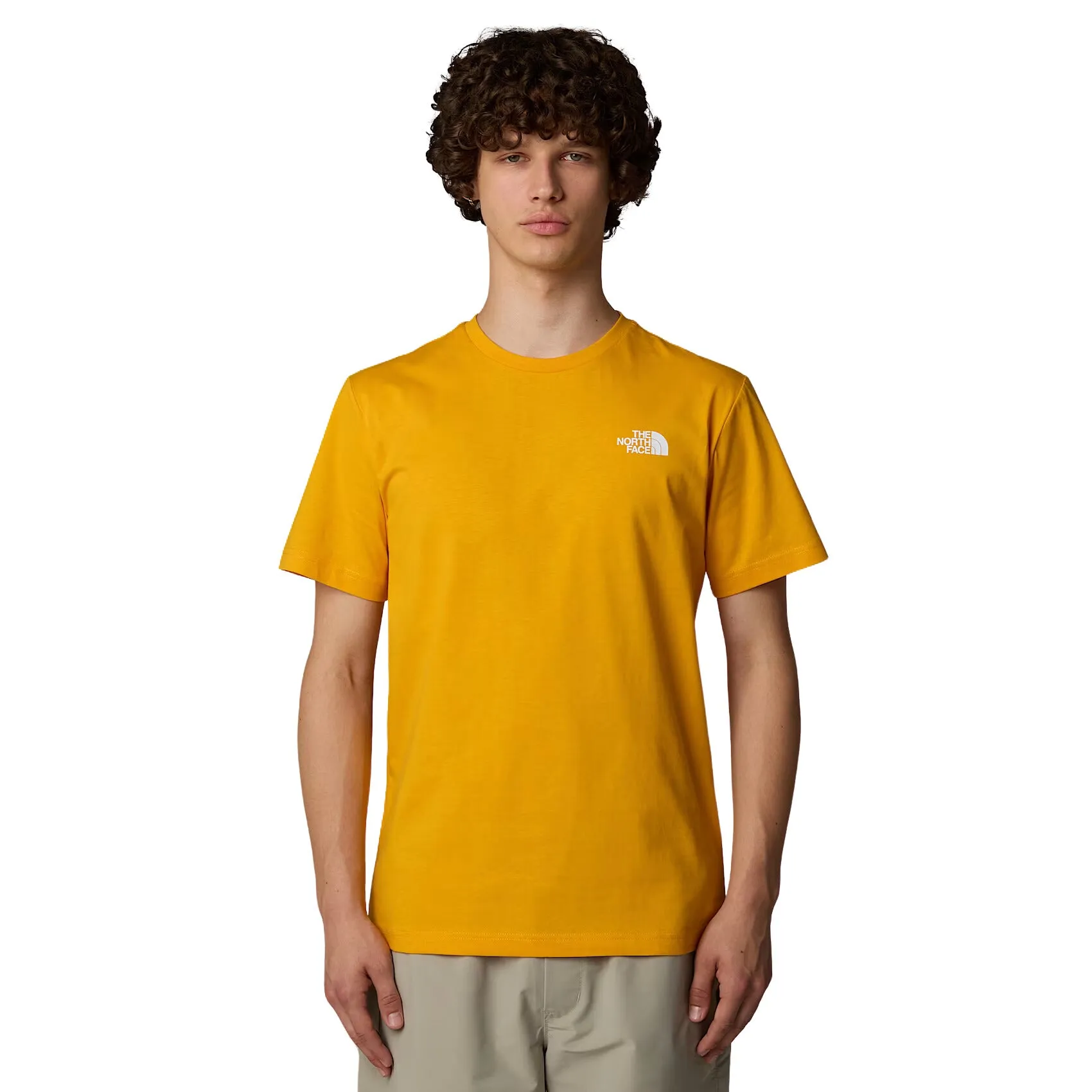 THE NORTH FACE S/S REDBOX TEE SUMMIT GOLD/TNF BLACK | CAMISETA CASUAL