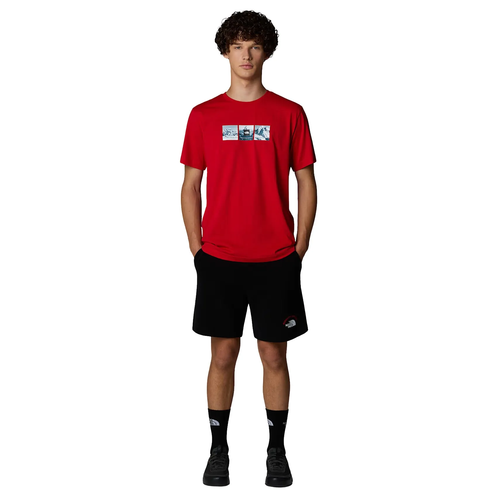 THE NORTH FACE S/S TEE EXPEDITION SYSTEM GRAPHIC TNF RED | CAMISETA CASUAL