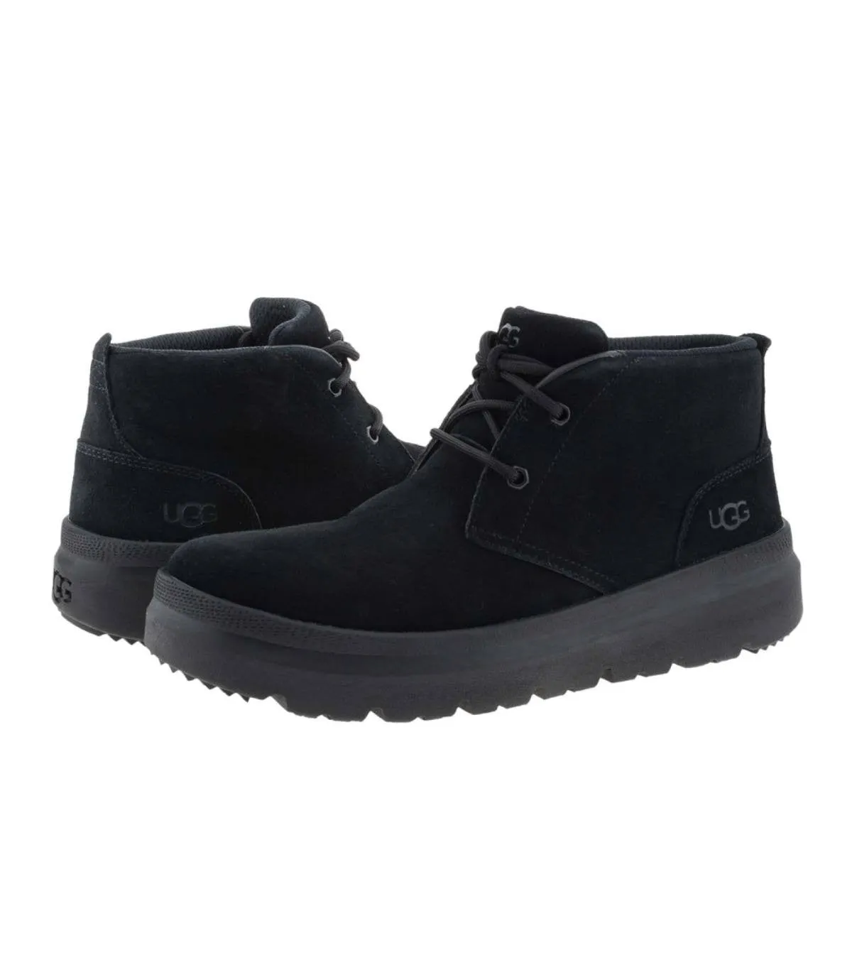 UGG BURLEIGH CHUKKA BLACK | BOTAS IMPERMEABLES DE ANTE