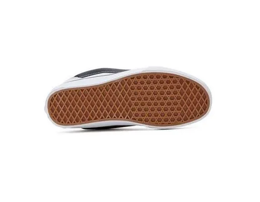 VANS KNU SKOOL SUEDE WHITE/BLACK | ZAPATILLAS DE SKATE DE GAMUZA
