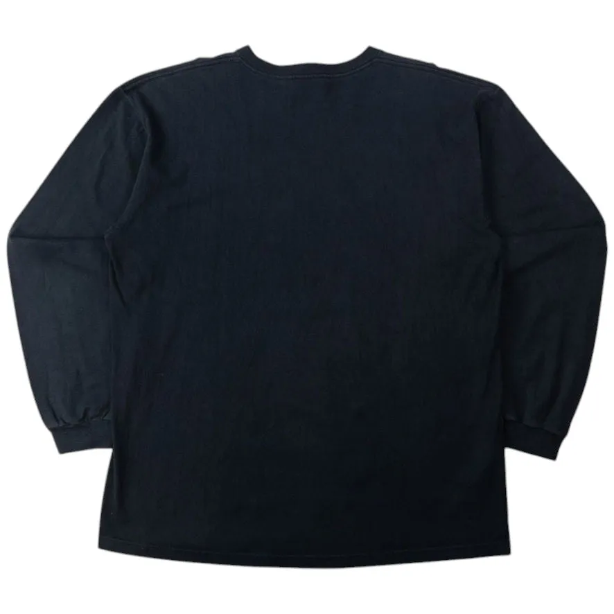 Vintage Stussy Graffiti Graphic Long Sleeve T Shirt Size L