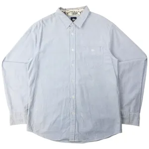 Vintage Stussy Long Sleeve Button Up Shirt Size L