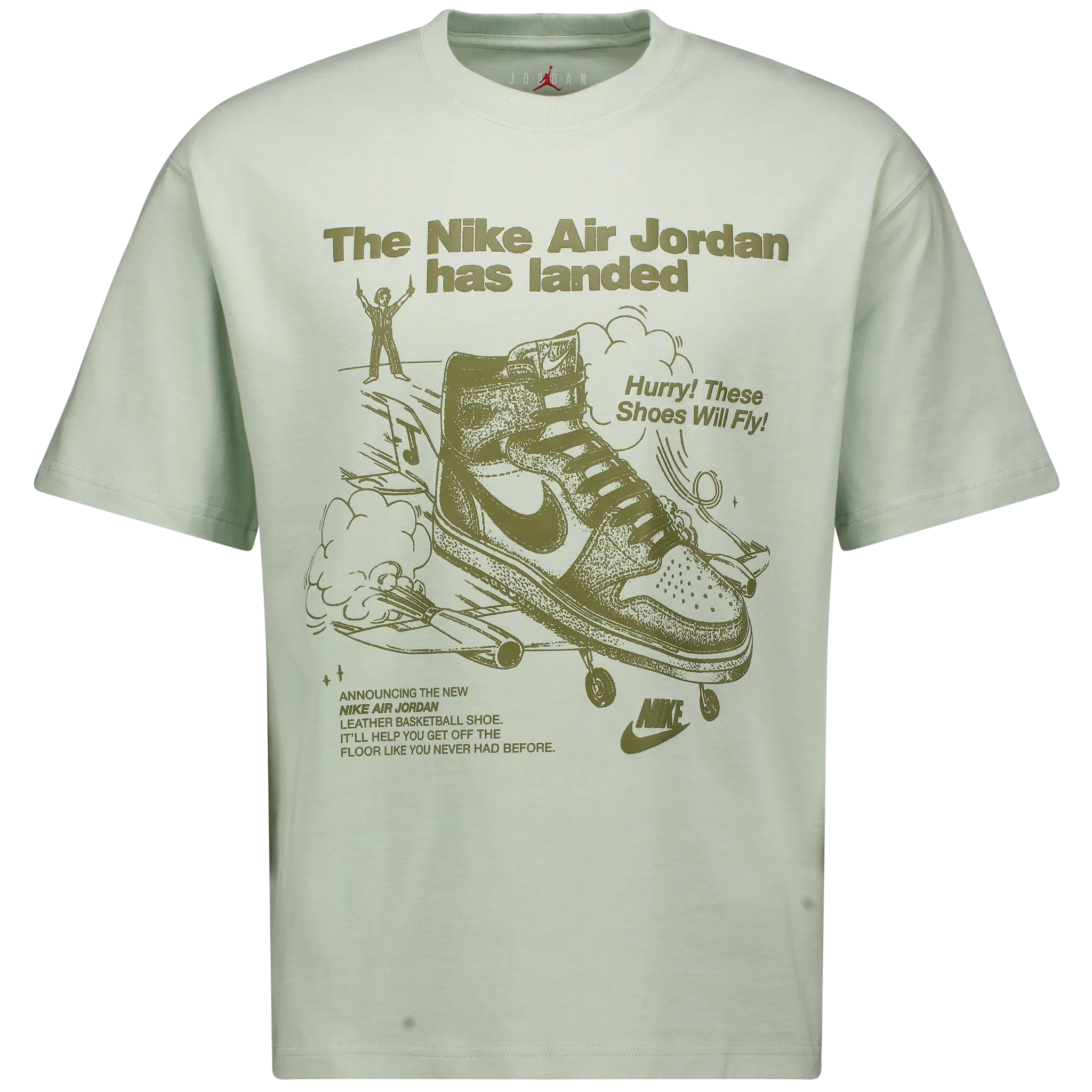 W Jordan Oversized Graphic T-Shirt