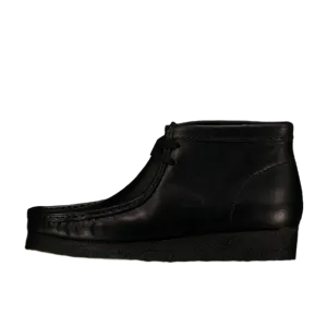 Wallabee Boot Black Leather
