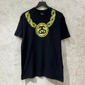WF 2000s Stussy Chain T Shirt Size M