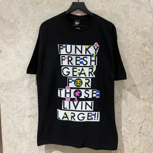 WF 2000s Stussy Funky Fresh Gear T Shirt Size L