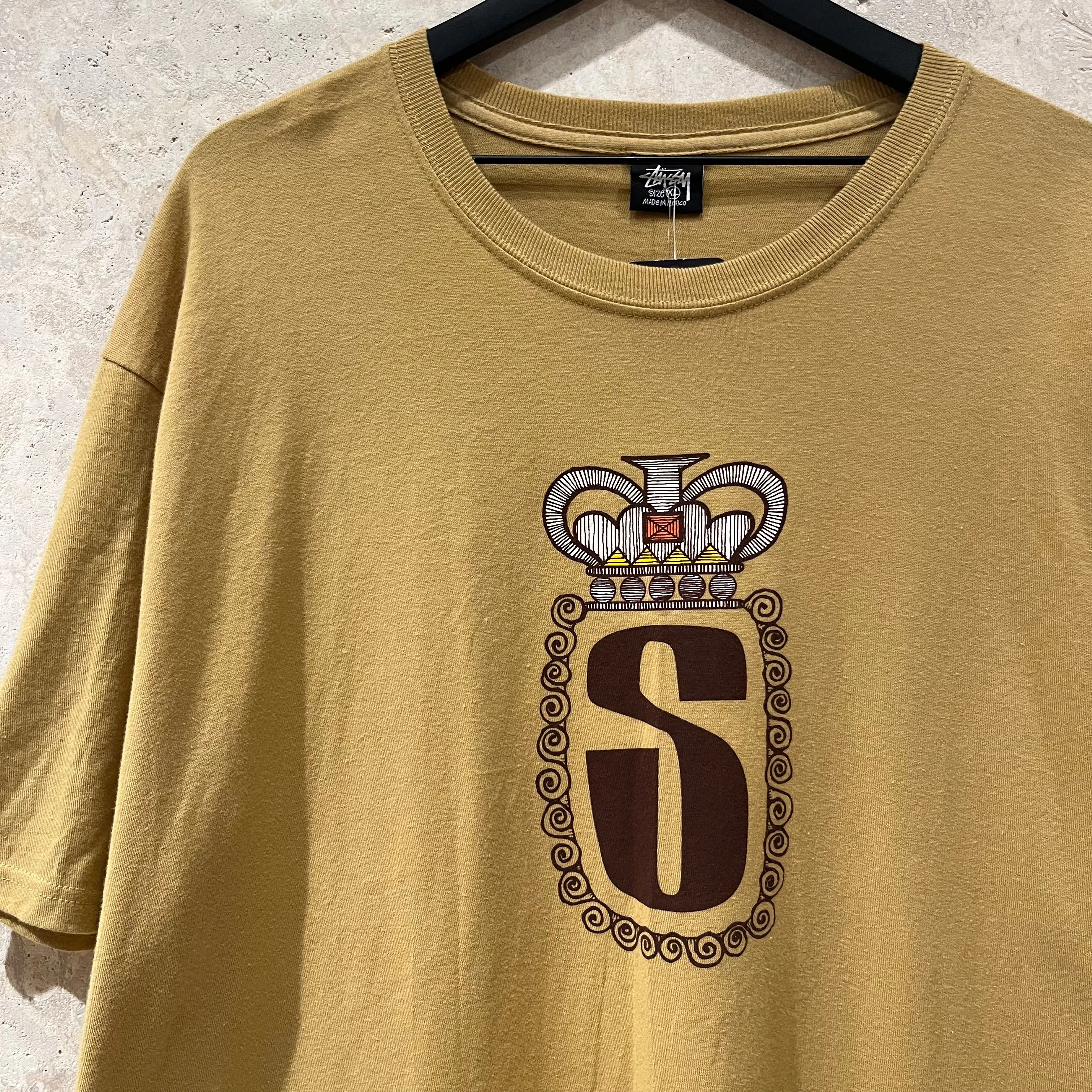 WF 2010s Stussy S Crown Tee Size XL