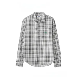 X-Large 91  Flower Check Shirt White Sale