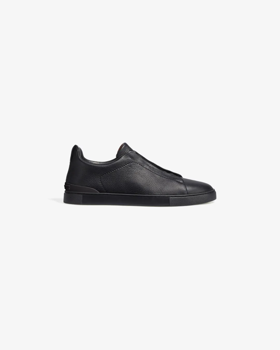 Zegna Deerskin Triple Stitch Sneakers