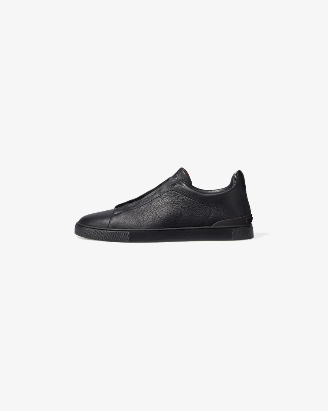 Zegna Deerskin Triple Stitch Sneakers